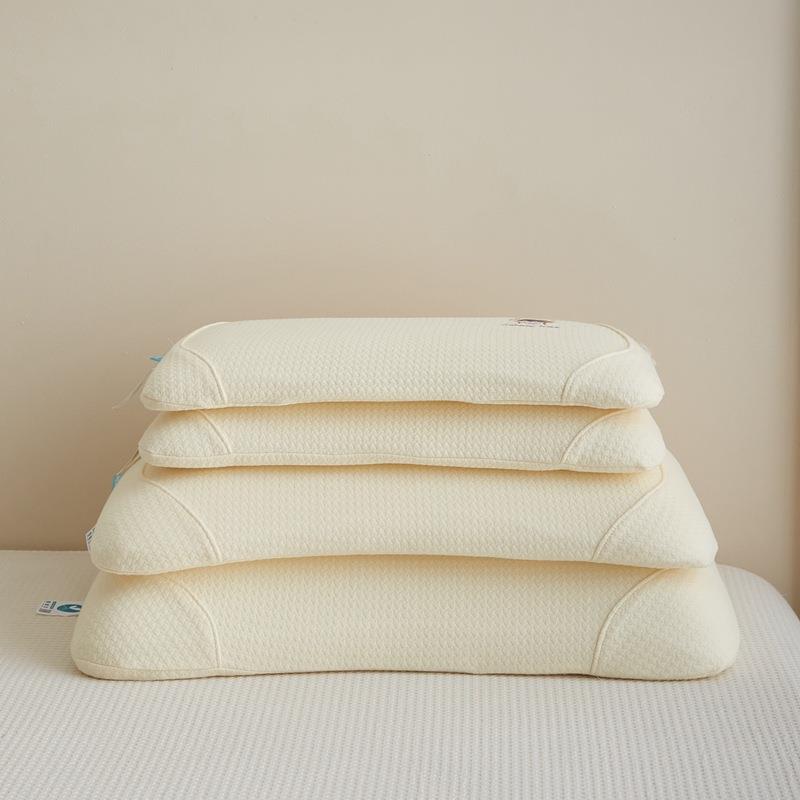 新款物枕基头零生压力20242312记忆棉慢回弹护颈枕儿童枕低亲枕家