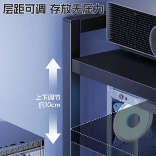 电竞房主脑机托架多层台式机箱室可移动置物架子置办公落IQU地电