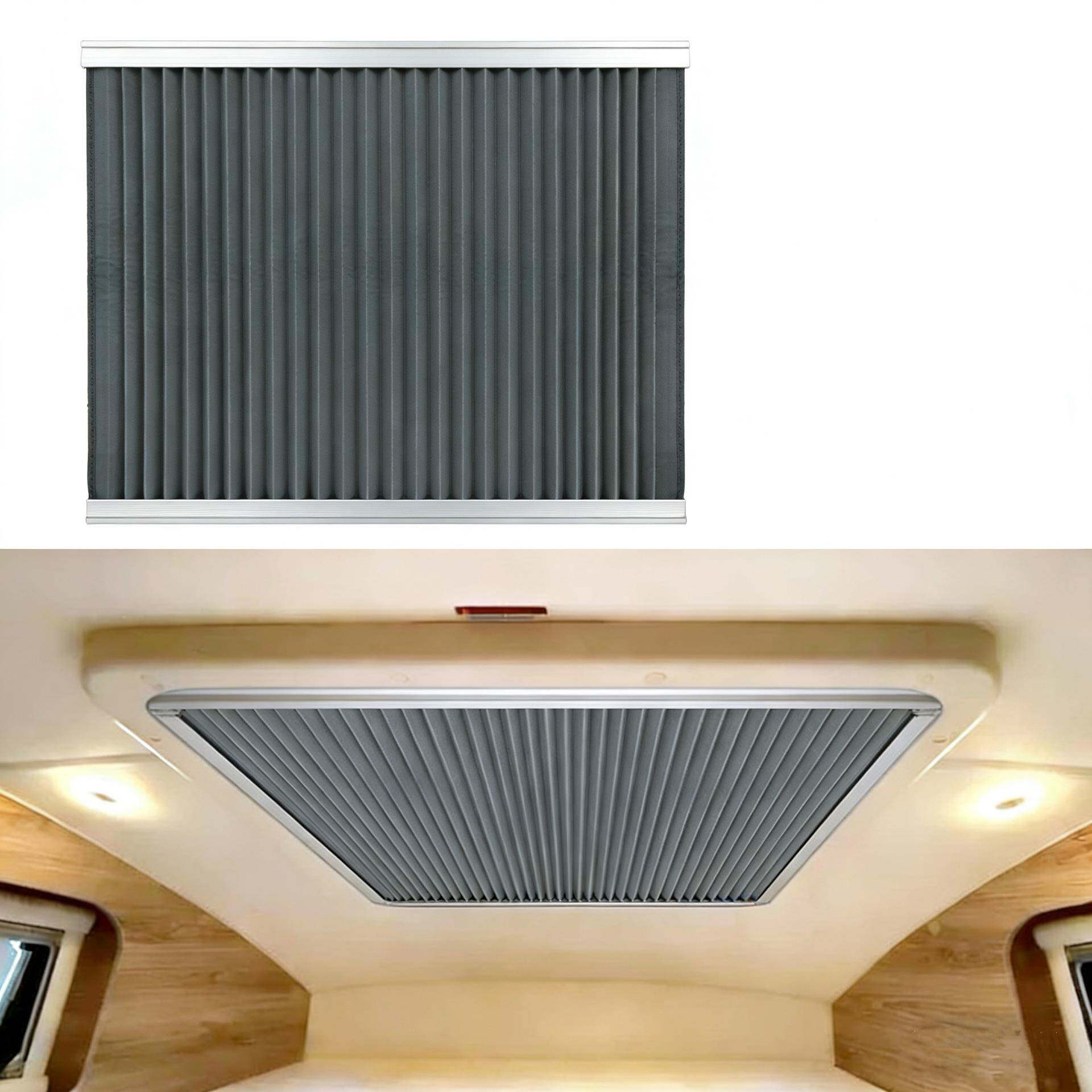 窗种各房车遮阳挡天动伸缩遮阳帘车顶655露手营遮阳挡车窗遮阳挡