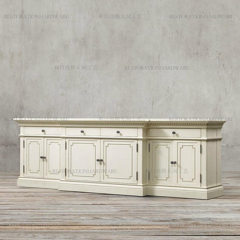 出口法国法式木新古典电视柜实木复古欧式客厅美村纯式乡XXA实家