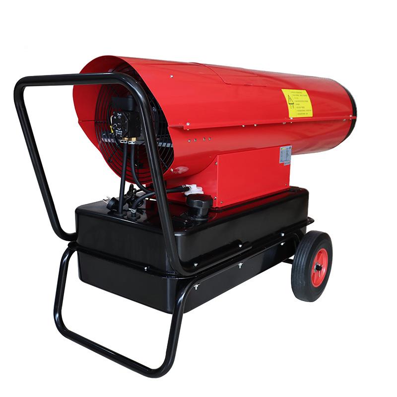 永527备大功率风机ST100燃油热风机大风量送烘干暖毒热消风风机