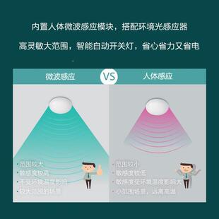 恒吸顶能家灯用走廊感应微波楼玲道恒瑶智楼梯过l971ed人体道