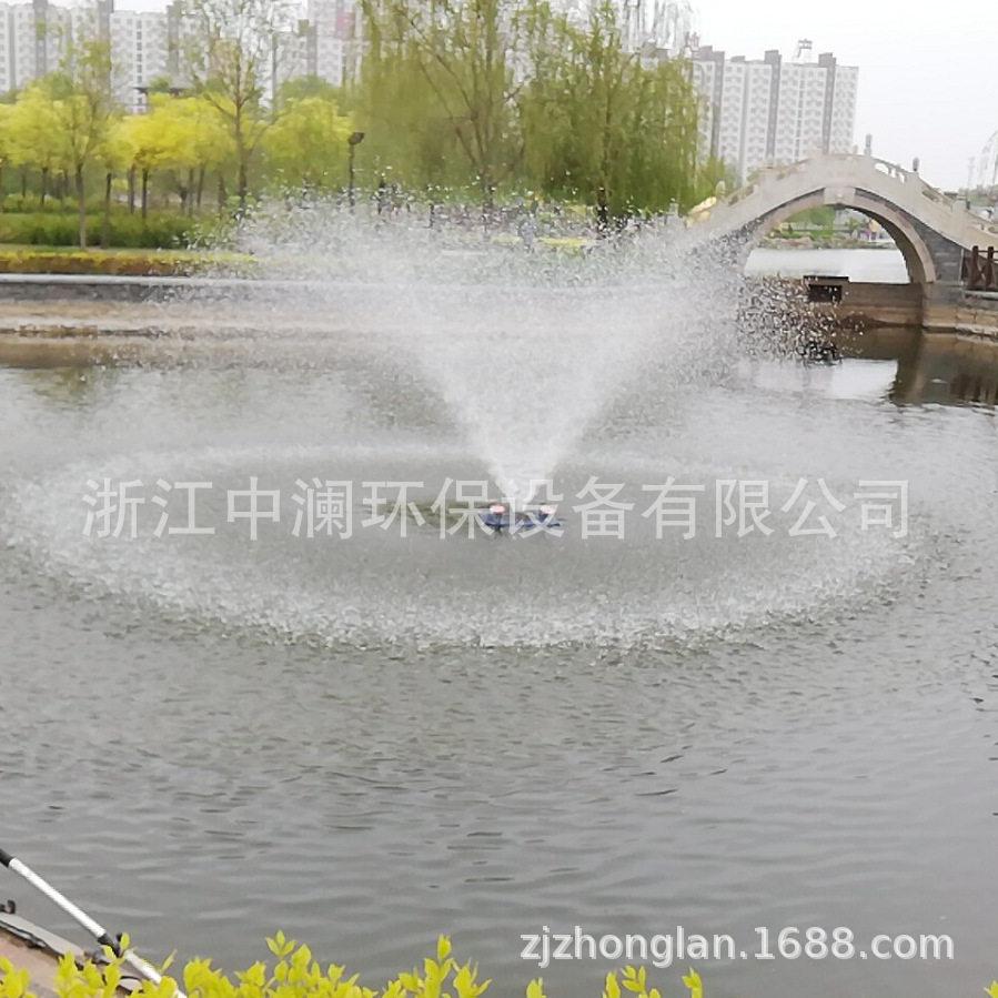 河道景观七彩灯光曝气机