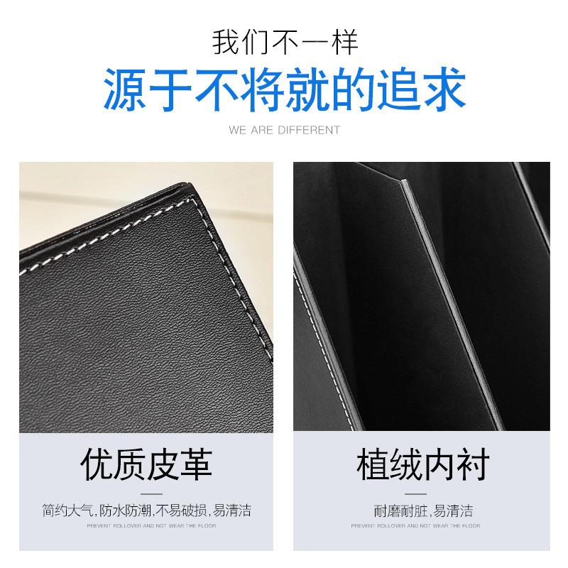办三层公桌面文件架子置985多层资料框文件夹收纳盒座栏档案筐物