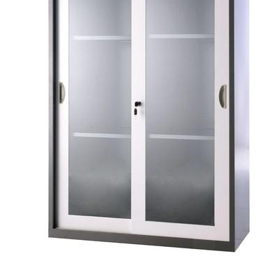 2331钢制办公文室皮件柜财务资料档案柜带锁凭铁证透柜抽屉明文件