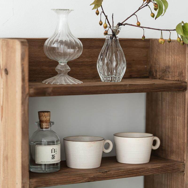 木架质墙上壁挂置物客装饰架实木阳台花厅架厨整理YJ-墙上架收纳