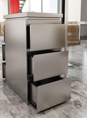 新款发店子工22357具廊柜不理锈钢美发工具柜发专用工具柜储物柜带抽屉