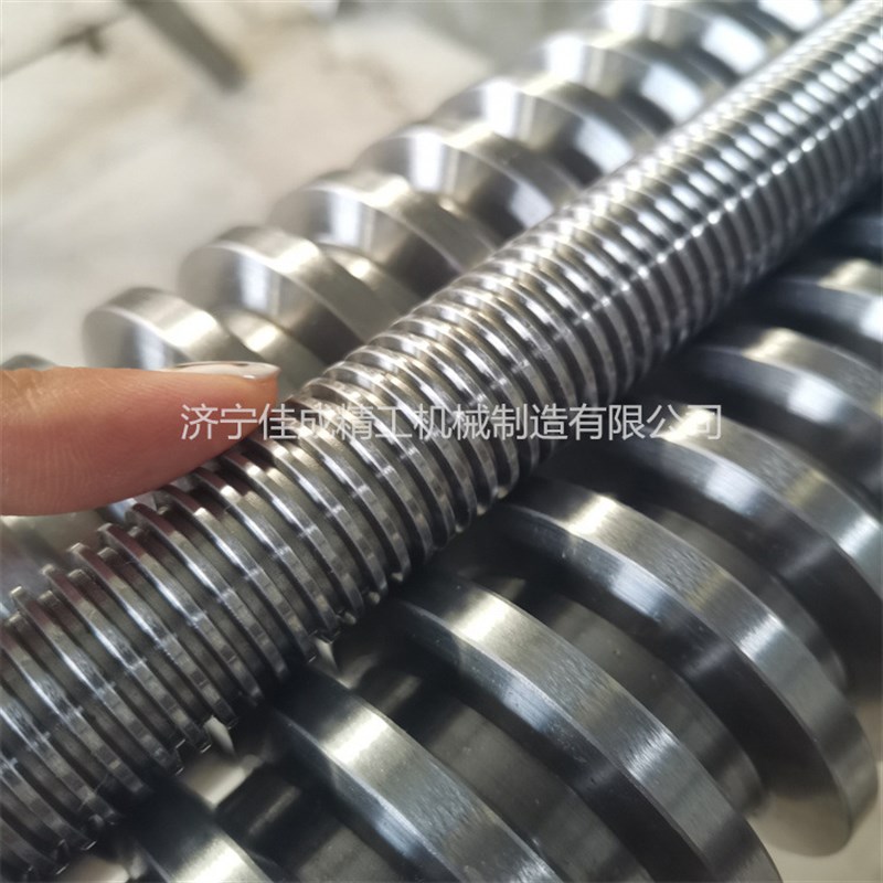 机床丝杆梯形螺纹加工直径20至130mm左右旋调节升降传动丝杠制作