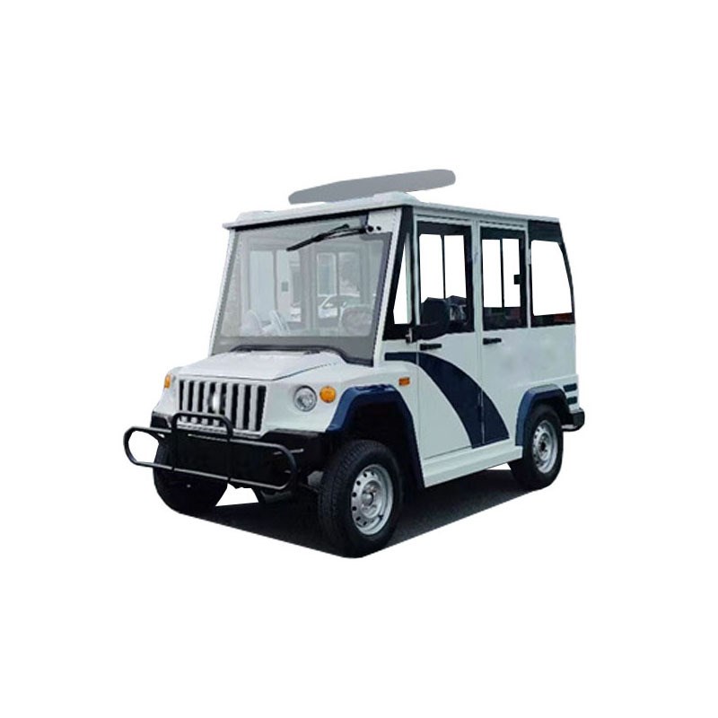 4-8座四轮电动巡逻车图片可用于校园厂区物业巡逻电动物流车