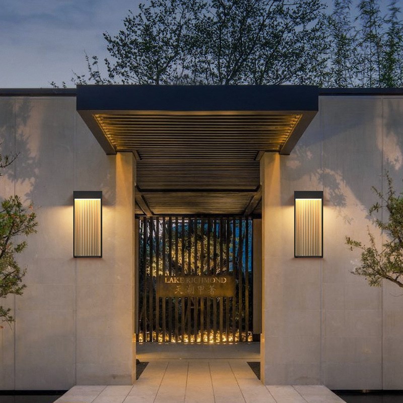 庭院灯庭院室外楼梯现代太阳简约户外太阳能防水创意外墙灯壁灯灯