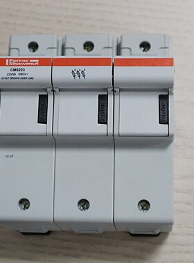 全新现货法雷 CMS223 保险丝座690V 3P 22x58法雷熔断器底座
