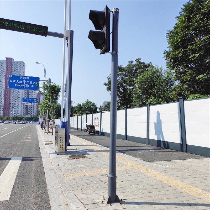 信号灯杆厂家供应 人行交通信号 非机动车信号灯智能交通信号灯杆
