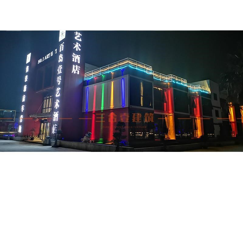 浙江直售 模块化建筑集装箱 轻钢结构 集装箱多层酒店 公寓