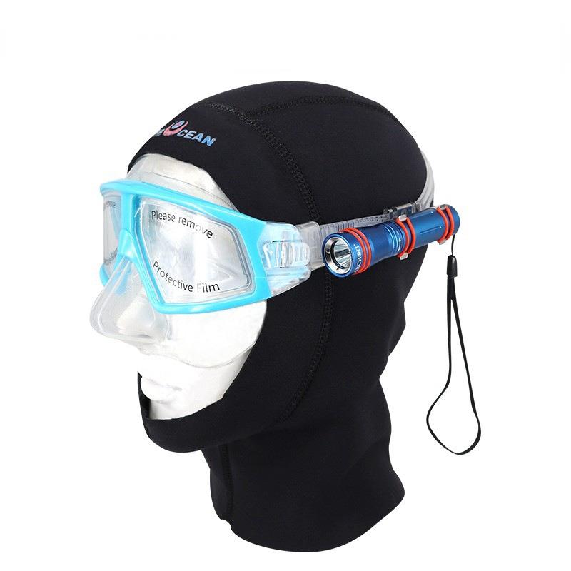 ARCHON奥瞳D2A潜水面镜灯AA450流明LED潜水手电筒