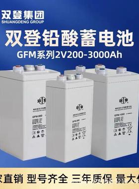 双登蓄电池2V系列GFM-200通讯2V300/500/1000机房GFMJ-500/1500Ah