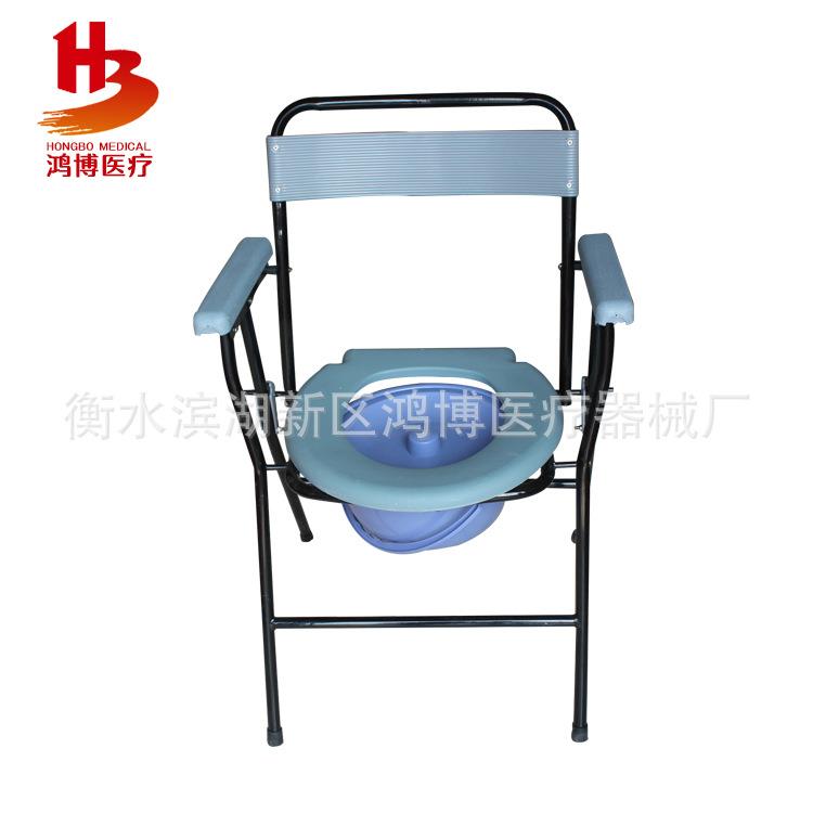 产地高靠背坐便椅老人孕妇坐便器可折叠便携式坐便椅