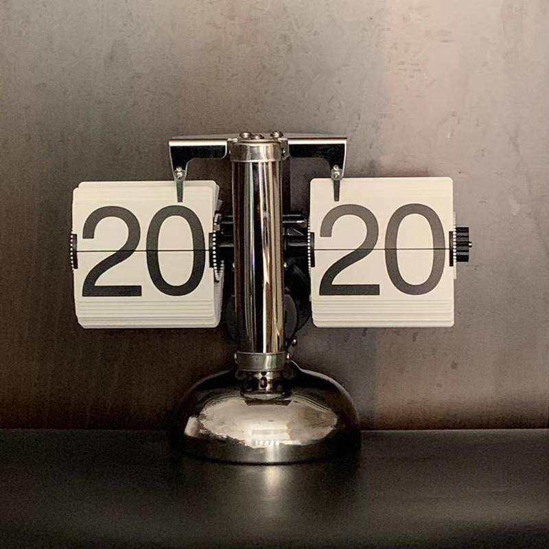 自动翻页钟24小时制小天平客厅座钟复古单脚个性艺术座钟翻牌钟表,纺织面料/辅料/配套,纺织机械配件,淘宝优惠券,粉丝福利购,淘宝优惠卷