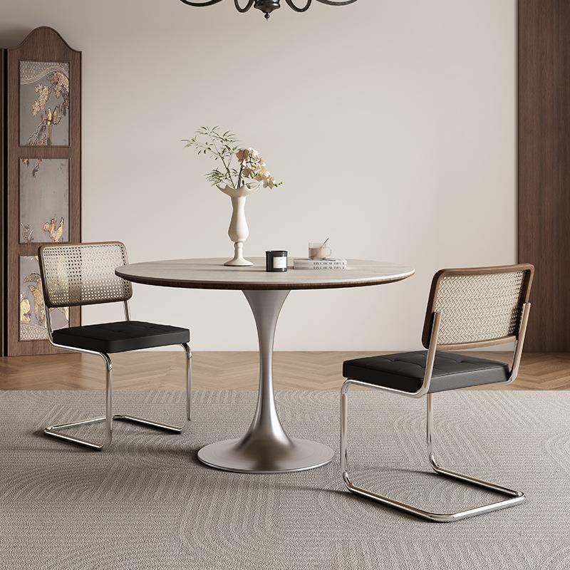 洞石岩板圆桌家用圆餐桌小户型中古风圆形饭桌郁金香洽谈桌椅组合,畜牧/养殖物资,畜牧/养殖器械,淘宝优惠券,粉丝福利购,淘宝优惠卷