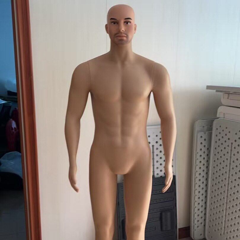 厂家批发全身带头手男模特道具橱窗展示模特malemannequin塑料