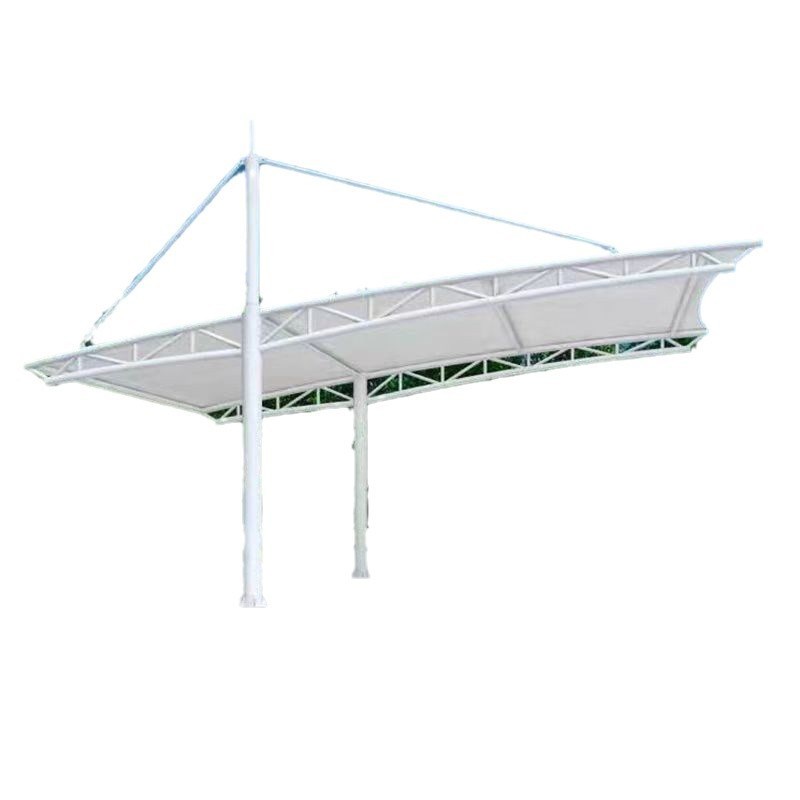 膜结构停车棚工厂户外车棚学校景点遮阳雨篷停车场电动车停车棚