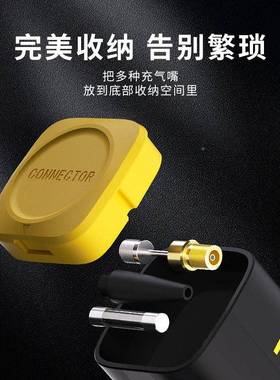 智能车载T2197充明气泵无线应急照多功式能数气显便携汽车轮胎电