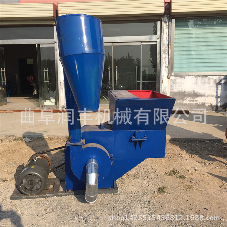 家用小型牧草高粱杆铡草揉丝机