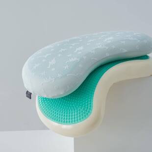 睡霸小龙胶SUG枕1-3-岁以上四恐凝季通用6分区凉感儿童枕头宝宝专