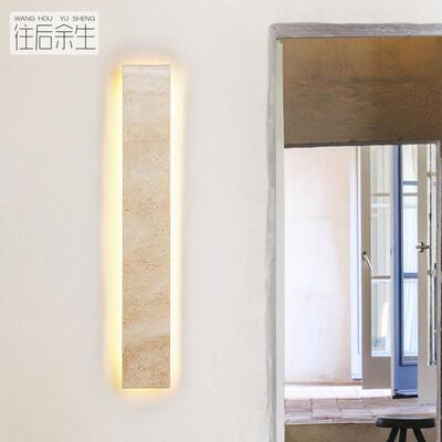 简约户围外防壁灯别墅门长条室外院子门FS60456水口洗墙氛花园大