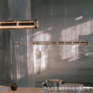 意大利Flos餐L吊uceOrizzonatle厅灯设计师款简约现代触233摸灯具