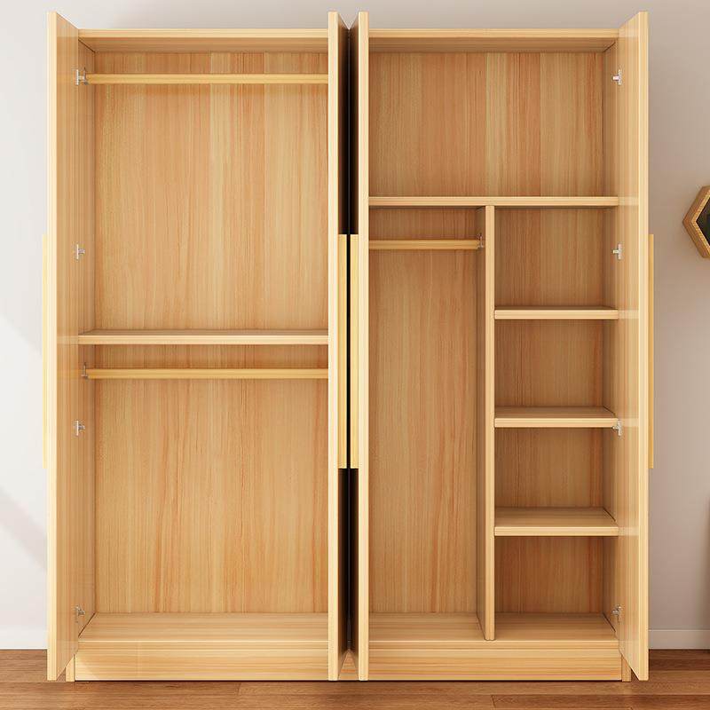 简衣柜室家用卧现代简约儿童收纳子OZO经济型实木柜质易衣橱出租