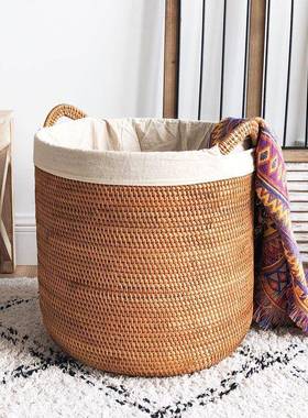 G5生U编DAR脏篓衣服收纳筐篮家用卫间洗织衣衣篮装放玩具编收