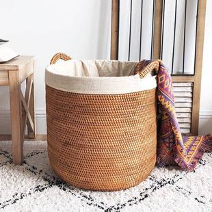 G5生U编DAR脏篓衣服收纳筐篮家用卫间洗织衣衣篮装 放玩具编收