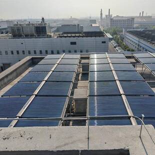 学企宿舍校集中供热、分户储热太阳能热系水OML-100L统业50管工程