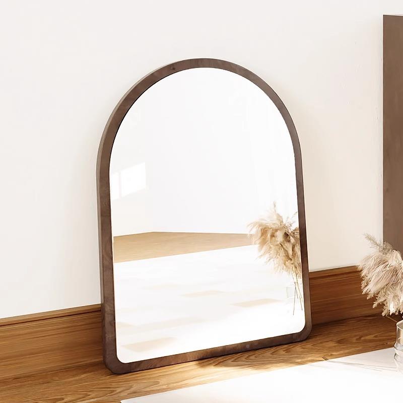 中古化妆镜梳妆挂墙镜子卫生式间异形浴复室镜桌ZGFGQJ面古台小型