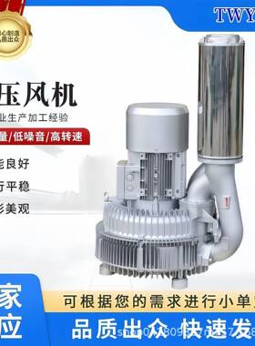 LBR94S工业除尘系统YQP用立式漩涡风机25KW3空0K-W真清扫用高压风