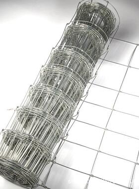 热镀牛栏网圈地养殖抹灰锌坡丝边绿化环扣钢式OUK编织牛栏网