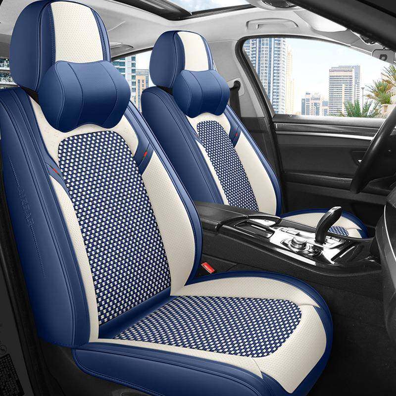 2023新款汽车坐垫冰丝纳帕皮全包车座套马丁扣设计四季通用座椅套,节庆用品/礼品,新娘配件,淘宝优惠券,粉丝福利购,淘宝优惠卷