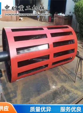 YZ型油冷式摆线防爆电动滚筒YDB11-4.0-500×1200外置式防爆滚筒