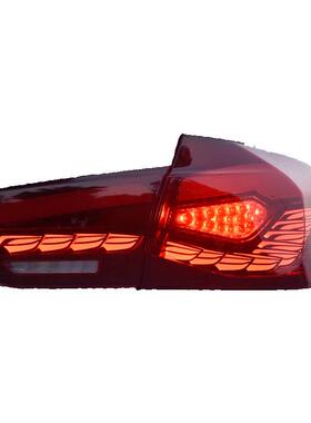 适用于宝马3系尾灯总成13-18款F30F35改装M4GTS龙鳞LED后尾灯流