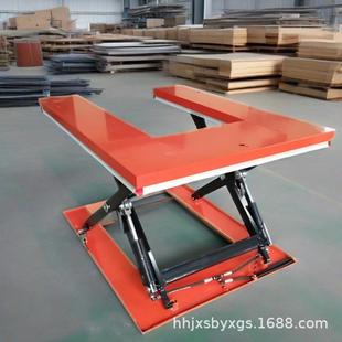 小体积大载重上剪叉式升料降台3吨E型光电感应升YGO降机机开自动