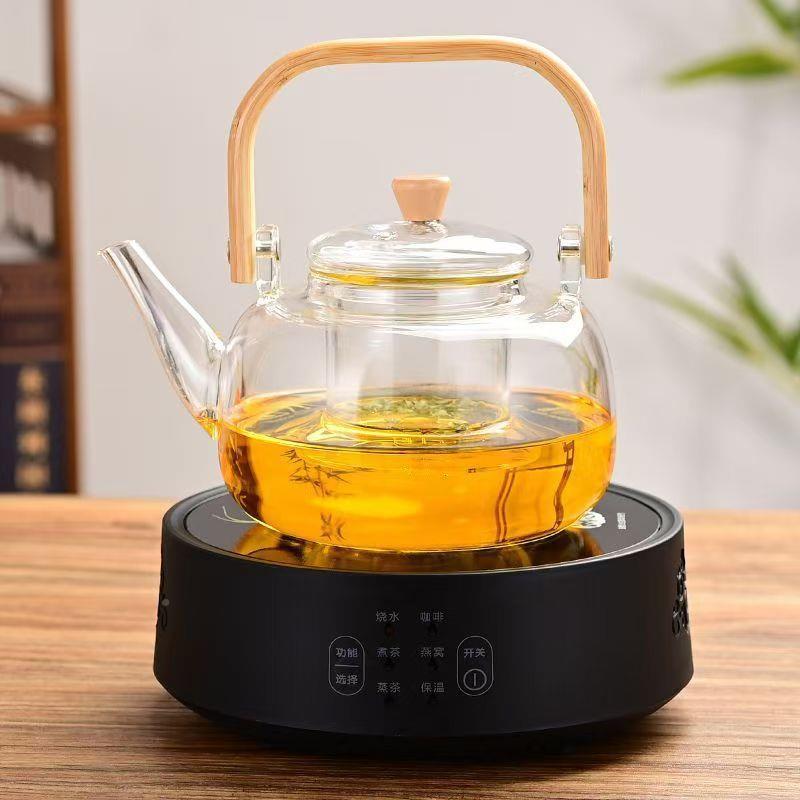 02大R7m2W3PD5新2款巧茗电陶炉煮茶用功率专办公室家用小型玻璃烧