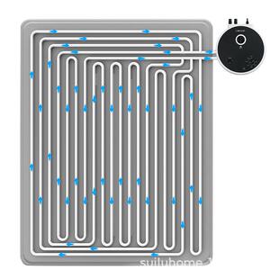 水暖双人水循环电暖炕电热1毯.8单人三毯水电QJI褥人子床垫学生宿