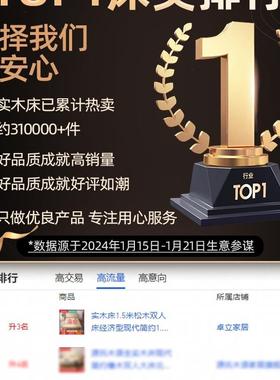 实木床1.5简米床架双人床济型现NXS简代约1.8出租房易单人床1经.2