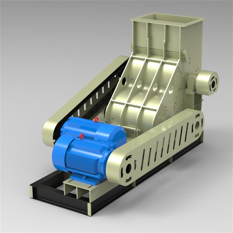 湿破料煤炭双级碎机LPM煤渣砖瓦碎片沙机制砂机无筛底双击湿粉碎