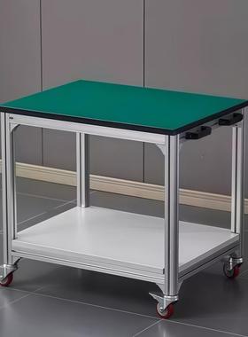 转车防ZOH静电工作搬台手推车铝周合金工具车运车料精益管可移动