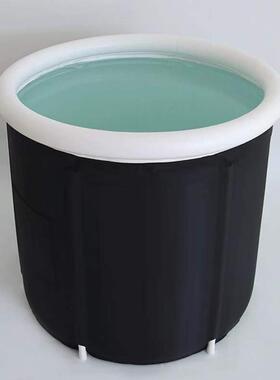 ZIZ户外童浴桶小号带盖充气浴健缸儿成人休闲浴桶身运冰动冰桶