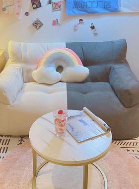 懒网沙发小户OHG型出租屋单人榻榻米人卧室双人简房间红迷你易小