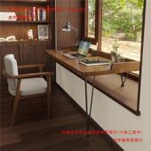 全公木JUE式 飘窗书桌家用长条电高脑桌卧室儿童学生写桌低腿字办