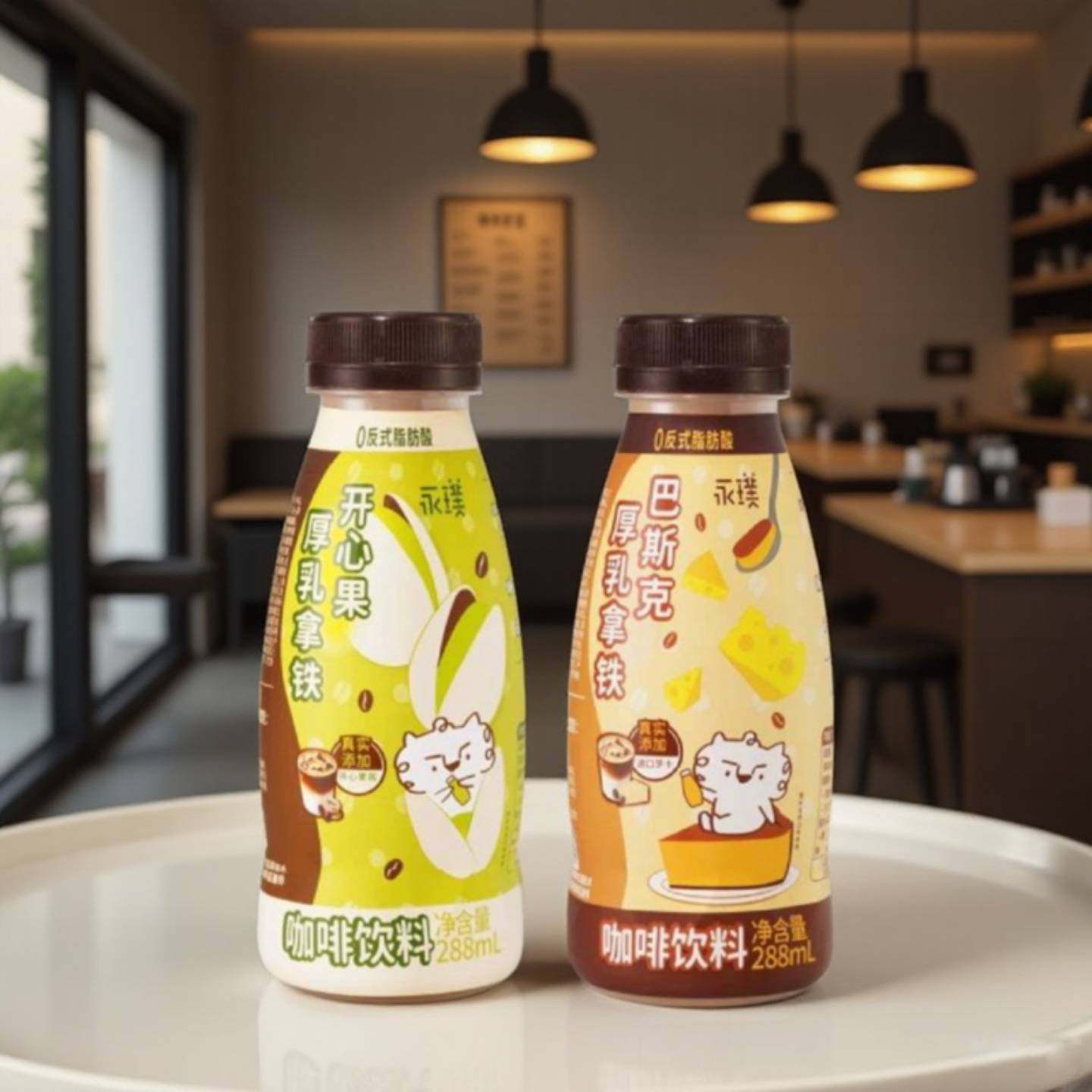 永璞巴斯克厚乳拿铁即饮咖啡饮品图片