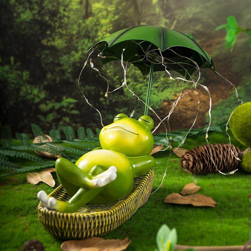 跨境新品休闲青蛙太阳能庭院装饰摆件户外花园创意动物树脂工艺品,玩具/童车/益智/积木/模型,毛绒/玩偶/公仔/布艺类玩具,淘宝优惠券,粉丝福利购,淘宝优惠卷